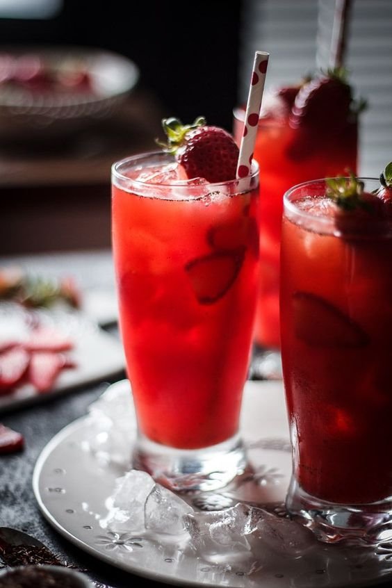 Strawberry Lemon Tea