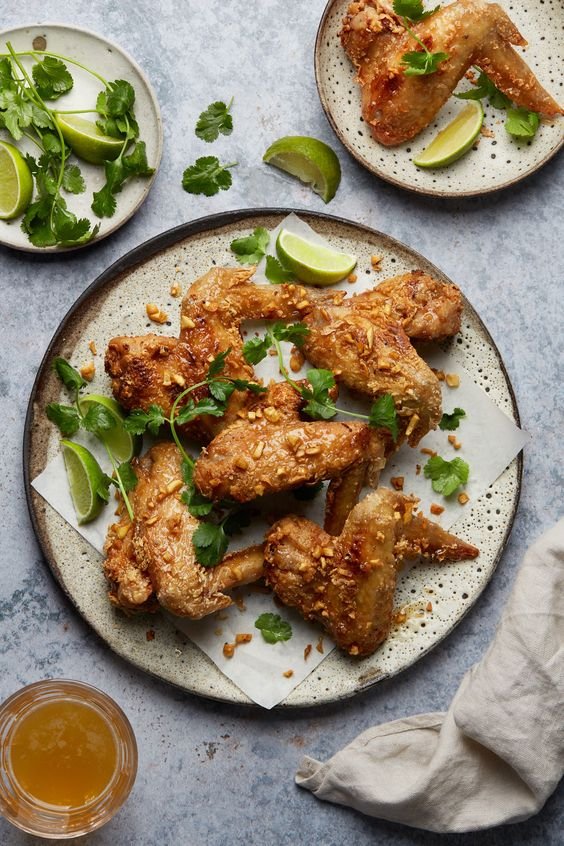 Sticky Chicken Wings Vietnamese