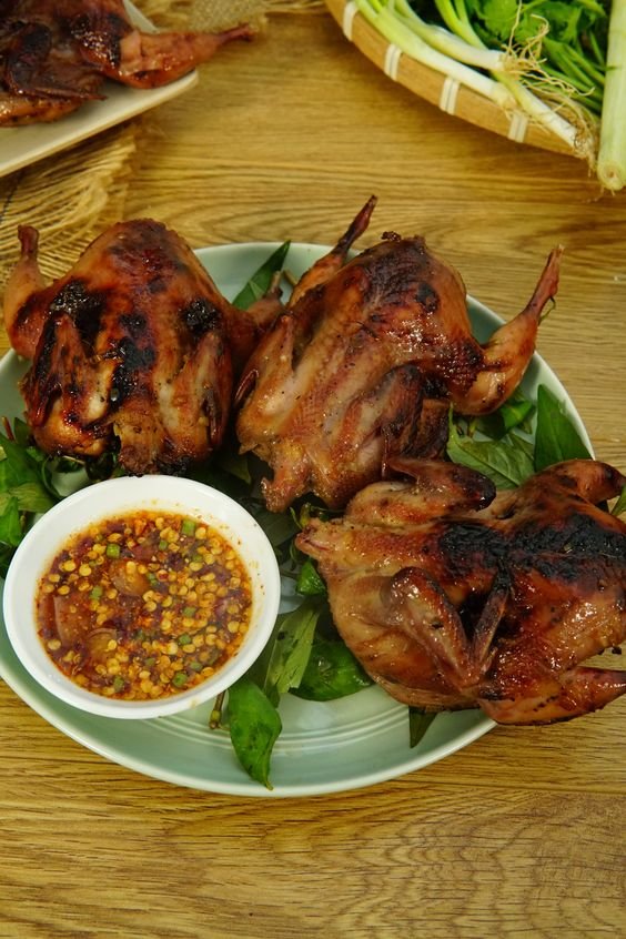 Grilled Quail