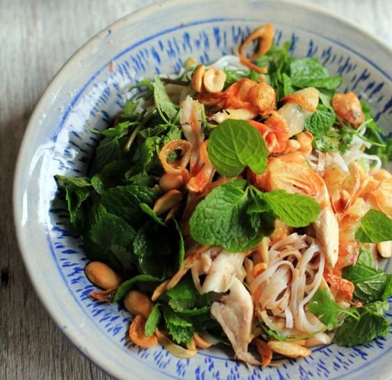 Chicken Rice Noodle Salad